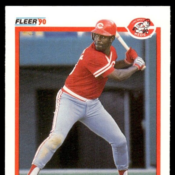 1990 Fleer Ken Griffey Cincinnati Reds #420 Baseball Card. HOF GQ - Picture 2 of 8